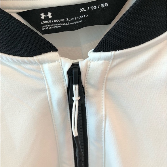 Under Armour Mixed Media Women Bomber Jacket - Picture 5 of 16
